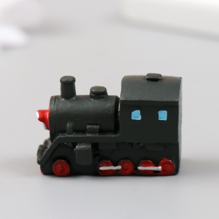Figure for Florarium Polystone "Retro train" 4x1.5x2.5 cm-1