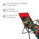Swess chair, 82x59x16 cm, flamingos print