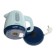 Electric kettle Energy E-234, plastic, 1 l, 1100 watts, white-blue