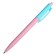 Handle Automatic BrunovisConti HappyClick Brunovisconti Animals. Unicorns ”, node 0.5 mm, blue ink, matte case Soft Touch