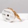 Ribbon for decor and gifts, snowflakes, 2 cm x 45 m