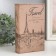 Safe Brush Tree to the leatherette "Eiffel Tower. Vintage" 21x13x5 cm