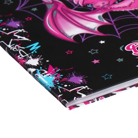 Universal Diary Grade 1-11, 48 sheets "Glamorous mouse", integral cover, glossy lamination, offset block-2