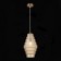 STL LUCE Sus. SL1001.203.01. Rexite. 1x40 watts, E27, 21x21x36 cm, brass color