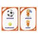 Training cards "opposites", 16 cards, 3+