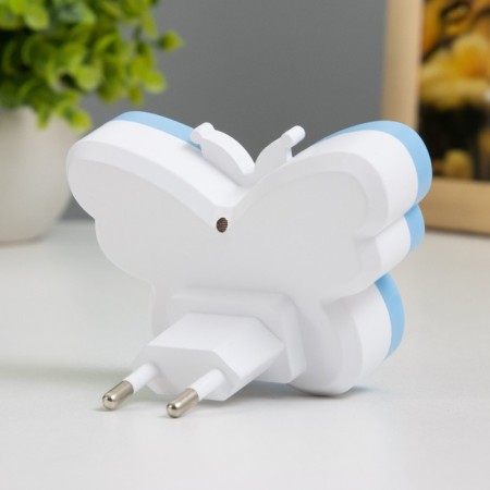 Nightmare "butterfly" LED 1W Blue 9x6x6 cm Risalux-1