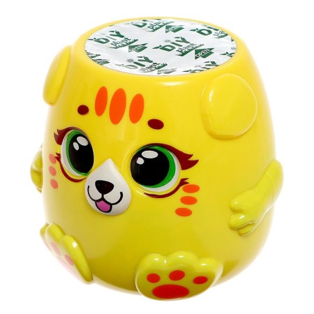 Set for experiments "Kotiki. We grow grass ", yellow pot-2