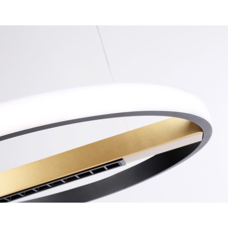 LED LED suspension with the control panel Ambrella Light, Linetech, FL51489, LED, 62 W, ​​4650LUM, 3000-6400K, black color, gold-6