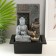 The desktop fountain from the network, backlight "Buddha with lotus. Yin-yang" 25x20x32 cm