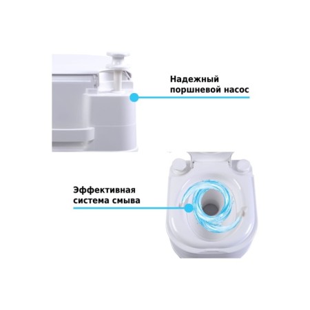 Liquid ainer, upper tank 20 l, lower tank 24 l, white, “lupmex”-9