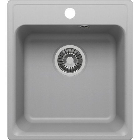 Kitchen car wash Uperwood UPD-406, 480x430 mm, rectangular, smoke color-2