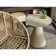 Coffee table Marius, 500 × 500 × 550 mm, beige color