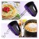Mixer KitFort KT-3412, 2 in 1, 100 W, 2 l, 7 speeds, black-violet
