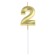 Candle in the cake on the skewer "Fine", the number "2", gold, 5 cm