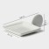 Porcelain Magistro Porcelain "Shovel", 9.8 × 6.5 cm, white color