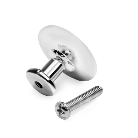 Ручка кнопка ТУНДРА LIGHT PK036CP (MD112CP), хром-7
