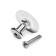 Ручка кнопка ТУНДРА LIGHT PK036CP (MD112CP), хром