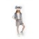 Carnival costume "Gray Gray", height 122-128 cm