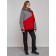 Ski jacket women's winter, size 58, red color