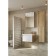 Tumbling under the Aquaton Liberty shell, 70 cm, 1 box, color of oak Elvezia, white glossy