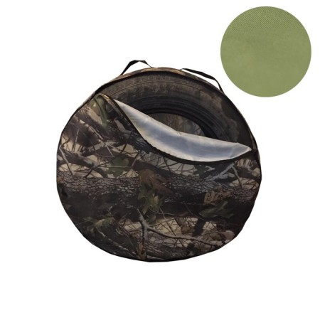 A set of wheel storage covers 650x220 mm, Oxford 600, olive
