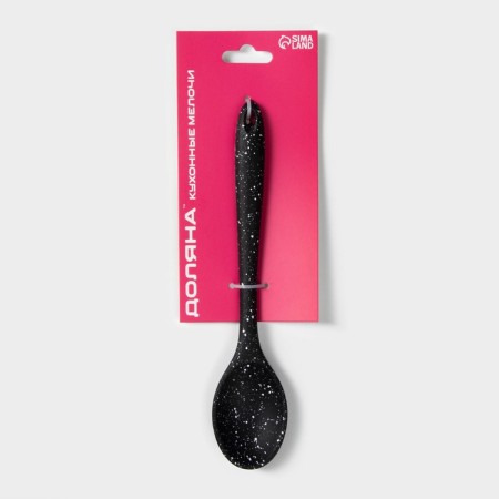 Spoon Garnish shares "Orion", silicone, 21 × 4 cm, black color-5