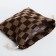 Cosmetic bag - a bag of ties, brown color