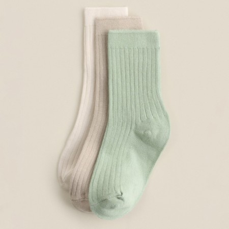 Nosk children's SL Home 3 pairs, rr 16-18, milk/olive-2
