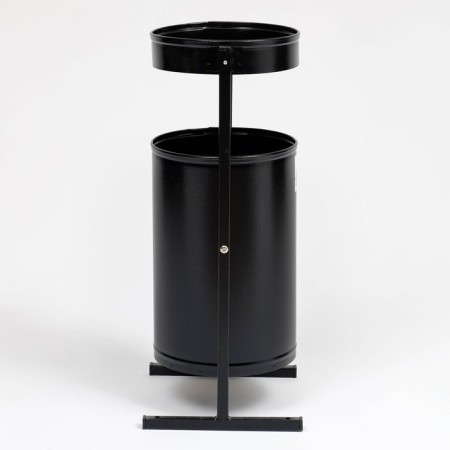 Urna Street "Mercury" 21 l, 32 x 70 x 28.5 cm, black, tank 0.6 mm-1