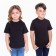 T -shirt for nursery, black color, height 122 cm