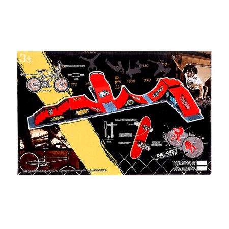 Set of Skate Park Motril, Fingermotobike with a springboard-9