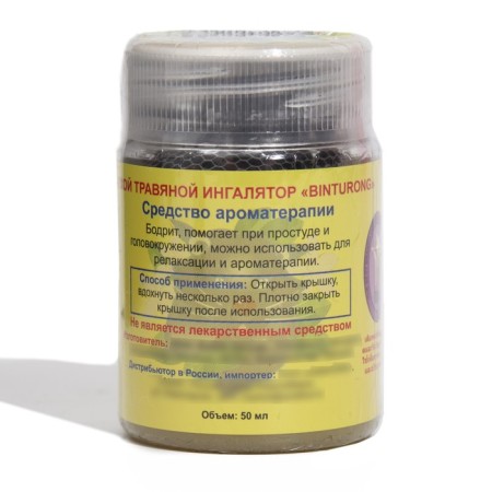 Binturong herbal inhaler is dry, with colds and dizziness, 50 ml-2