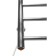 Domoterm electric heated towel rail "Aurora" 109-5, 500 x 600 mm, 5 crossbars, left