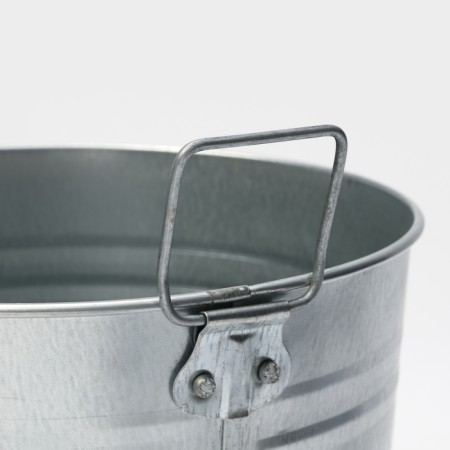 Vazon galvanized with handles, 9 l, h = 40 cm, GOST-3