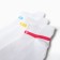 Set of female socks (3 pairs), white color, size 23-25