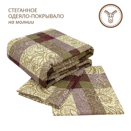 Bed linen euro, size 220x215 cm, 205x215 cm, 70x70 cm - 2 pcs-4