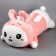 Soft toy-podushka "Bunny", 65 cm, peach color