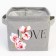 Organizer for storage, coffee for linen waterproof "Love", 14.5 x 13.7 x 14 cm.