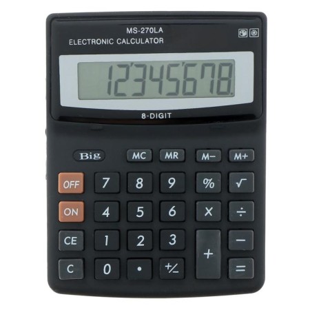Desktop calculator, 8 - discharge, MS - 270la