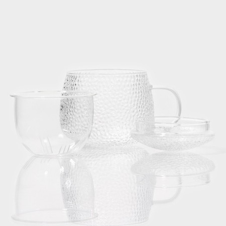 Glass mug for brew Magistro "Sarah" with a lid, 360 ml, 12 × 9 × 10.1 cm, sieve-2