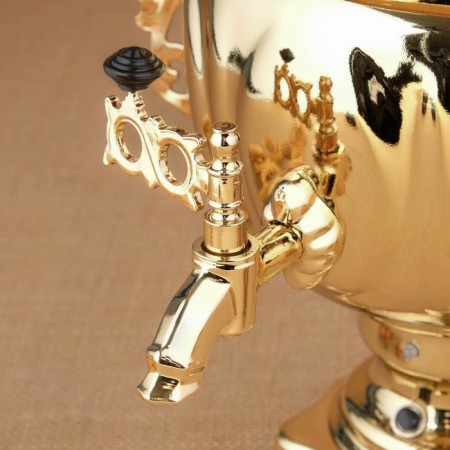 Samovar "Gold", oval, with automatic shutdown, 3 l, electric-6