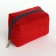 Cosmetic bag dorus, 13*6*9, lightning departure, lining, red