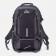 Tourist backpack on lightning with extension, 2 departments, 4 pockets, black color