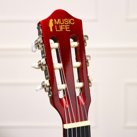 Classic guitar Music Life GQD-H38Y, beige, 97 cm-1