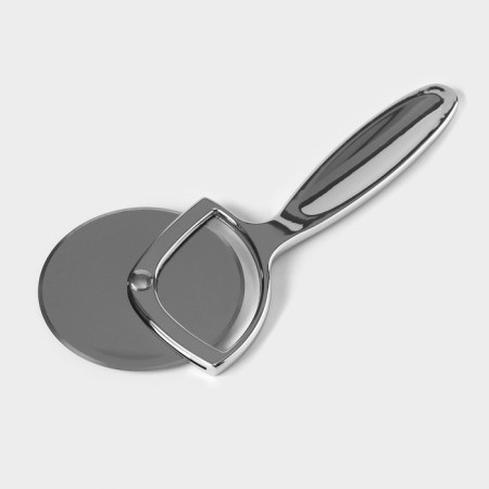 Magistro volt pizza and dough knife, stainless steel, silver color-3