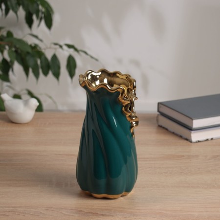 VAZ Coramics Table "Iker" 19x9 cm, green-1
