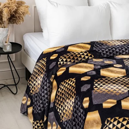 Pacific Palin Gold Glamur 150x200cm, Aerosoft 190g/m, PE 100%-2