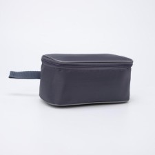 Lightning cosmetic bag, gray color