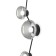Freya FR5445CL-L20B Drop, 680x280x130 mm ceiling lamp, LED, 4x15W, 350lm, 3000k, matte black color