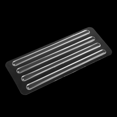 Set of strips for straps, adhesive, silicone, 9.5 × 0.7 cm, 4 pcs-5